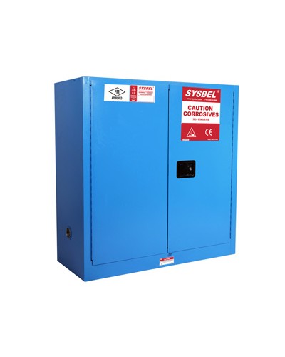 Tủ chứa dung môi gây ăn mòn 45 Gallon, cửa tự đóng